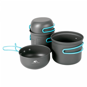 camping cook 4 piezas LongFit Outdoor