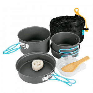 camping cook 8 piezas LongFit Outdoor