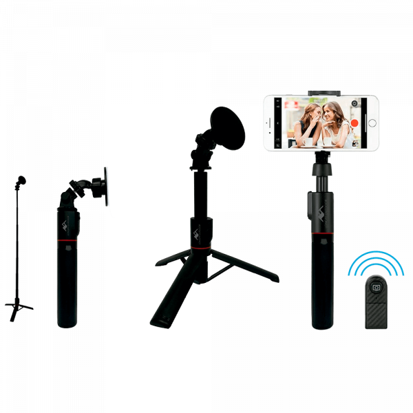 smallrig tripode selfie stick con bluetooth LongFit Outdoor